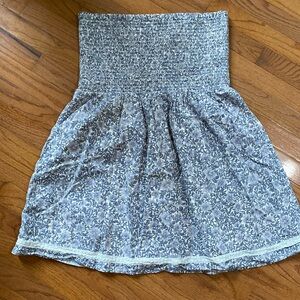 American Eagle Cotton Strapless Dress